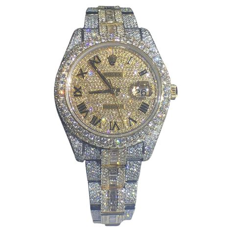 40mm iced out swiss rolex replica|rolex datejust iced out 41mm.